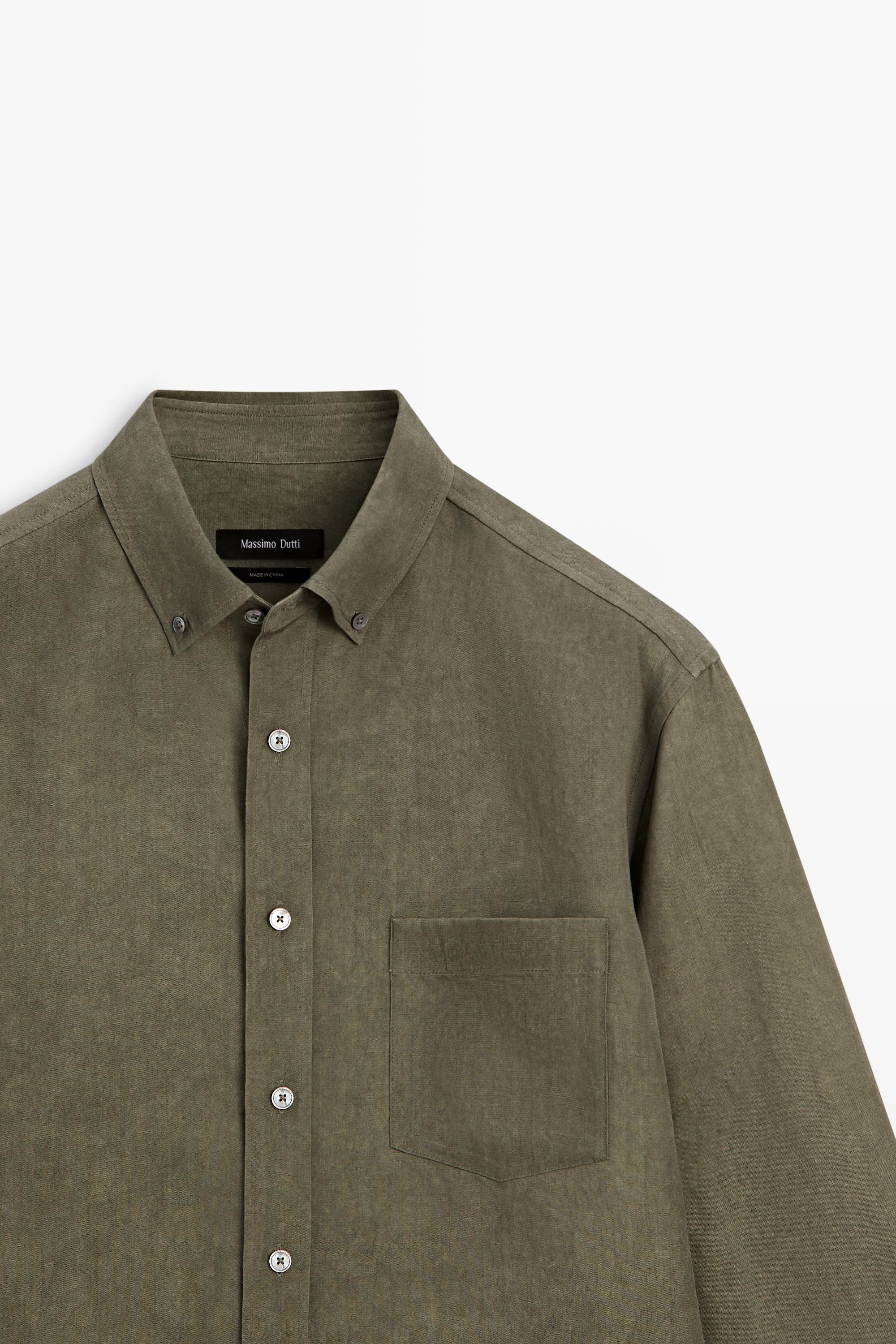 Chemise regular fit avec poche